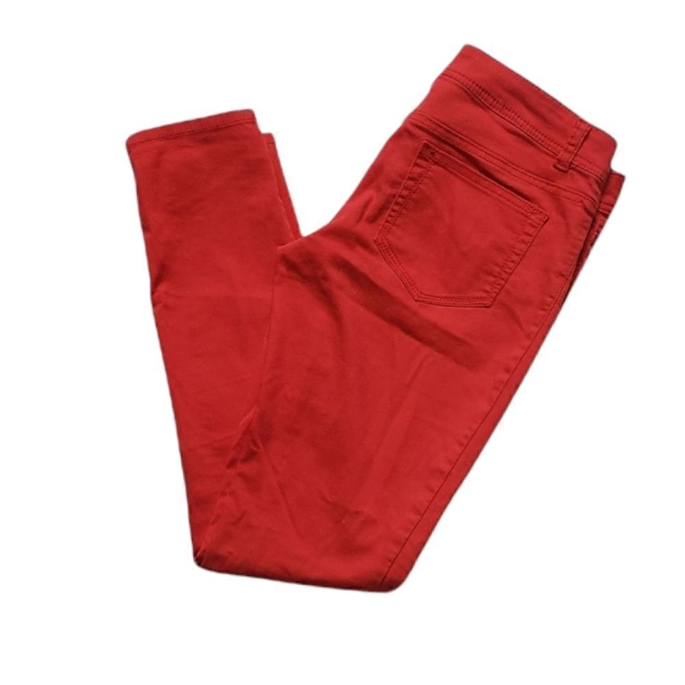 Red Mossimo skinny jeans